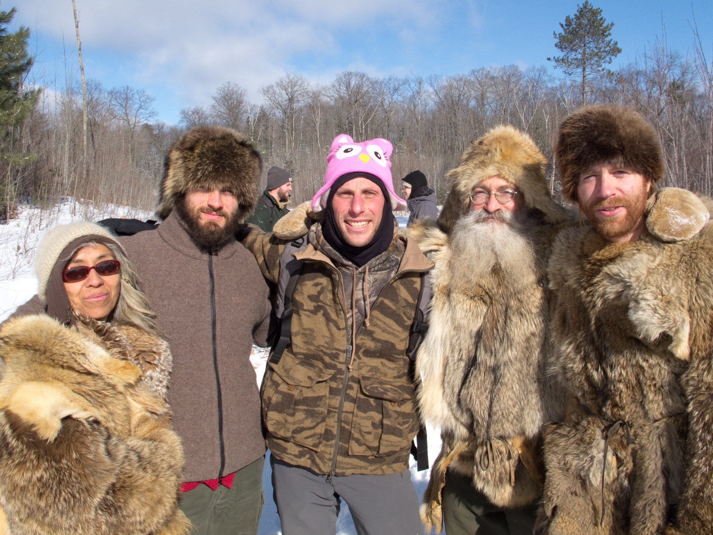 Teacing Drum meets Wilderness Awareness School